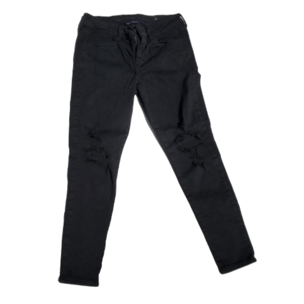 AE Distressed Stretch Jeggings